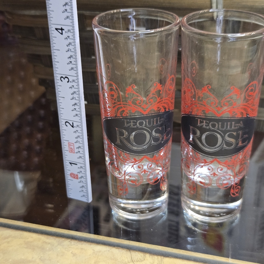 Shot Glass Set - Red Design - Picture 4 of 4